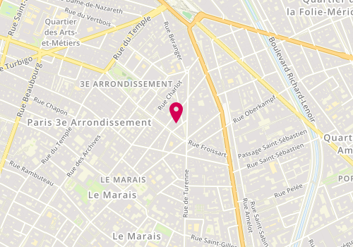 Plan de Margaret Howell - Mhl, 37 Rue Debelleyme, 75003 Paris