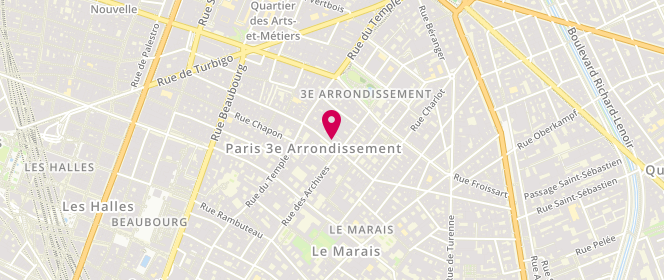 Plan de Paul Smith, 24 Rue Pastourelle, 75003 Paris