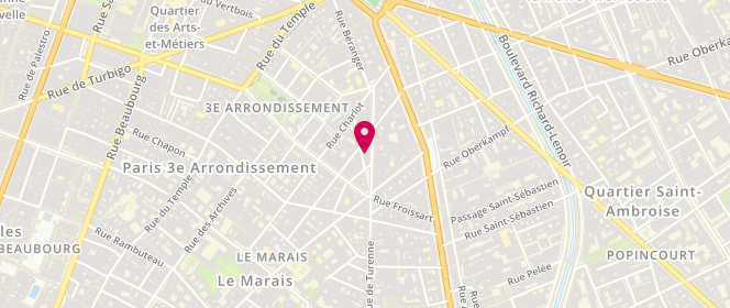 Plan de Royal Cheese, 113 Rue de Turenne, 75003 Paris