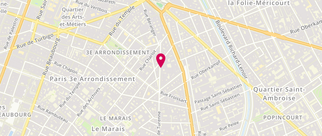 Plan de 1083, 114 Rue de Turenne, 75003 Paris