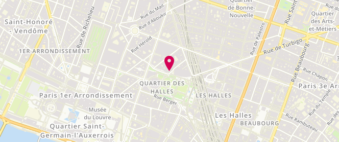 Plan de Agnès B Hommes, 3 Rue du Jour, 75001 Paris