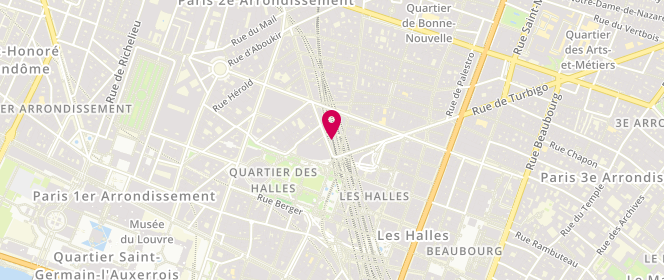 Plan de Des Petits Hauts/Harris Wilson, 8-10 Rue Montmartre, 75001 Paris