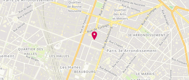 Plan de Olow, 48 Rue de Montmorency, 75003 Paris