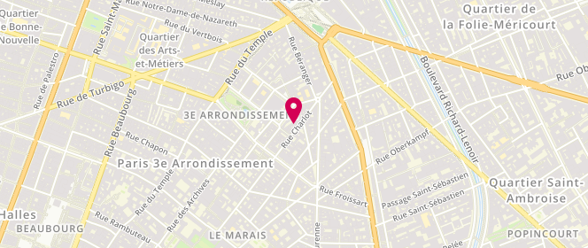 Plan de La Boutique Extraordinaire, 67 Rue Charlot, 75003 Paris