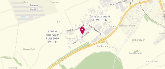 Plan de Zeeman Ingwiller Zone Artisanale du Wittholz, Zone Artisanale du Wittholz, 67340 Ingwiller