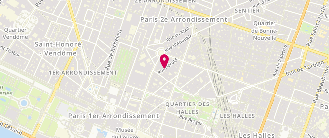 Plan de LECLAIREUR Hérold, 10 Rue Hérold, 75001 Paris
