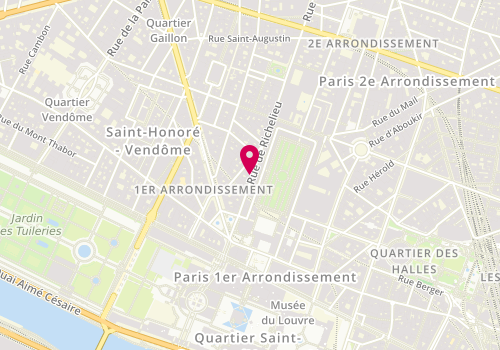 Plan de Marquise de Laborde, 29 Rue de Richelieu, 75001 Paris