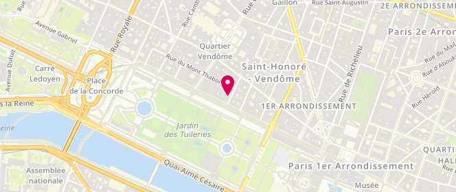 Plan de 45Rpm, 1 Rue d'Alger, 75001 Paris
