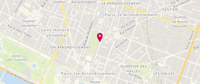 Plan de Les Deux Palais, 29 Rue Valois, 75001 Paris