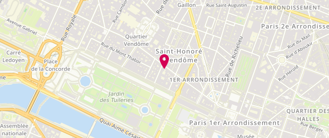Plan de Meilleur Moment, 211 Rue Saint-Honoré, 75001 Paris