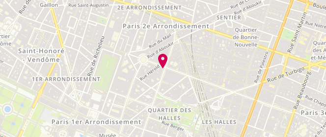Plan de Y’s Yohji Yamamoto, 25 Rue du Louvre, 75001 Paris