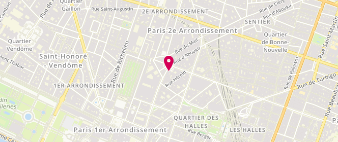 Plan de I.M Production, 3 Place Victoires, 75001 Paris
