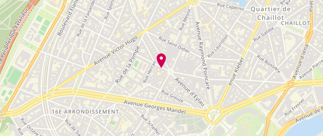 Plan de Atelson, 95 Rue de Longchamp, 75116 Paris