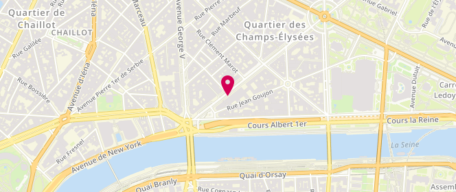 Plan de Prada, 10 Avenue Montaigne, 75008 Paris