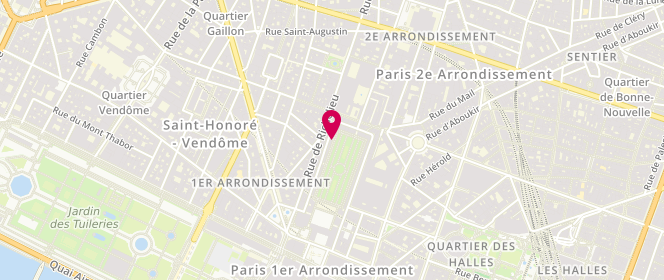 Plan de Rianna + Nina, 34 Rue de Montpensier, 75001 Paris