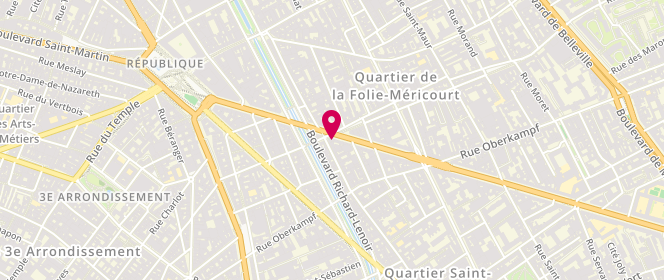 Plan de 26 Brumaire, 26 avenue de la République, 75011 Paris