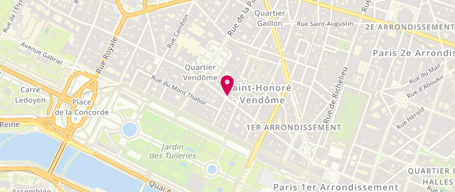 Plan de Balenciaga, 336 Rue Saint-Honoré, 75001 Paris