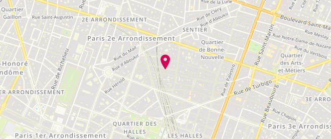 Plan de La Petite Étoile, 7 Rue Bachaumont, 75002 Paris