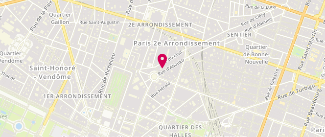 Plan de M.L.B, 5 Rue d'Aboukir, 75002 Paris