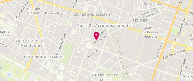 Plan de Csbh Group, 7 Rue Aboukir, 75002 Paris