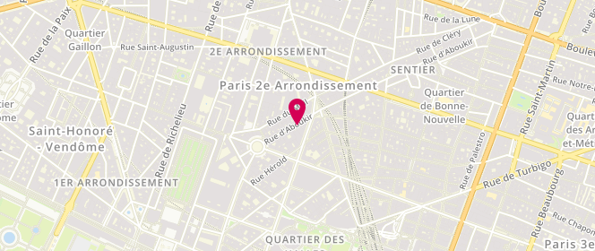 Plan de Evalon, 10 Rue d'Aboukir, 75002 Paris