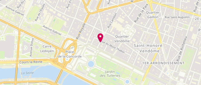 Plan de Cadolle - Lingerie de luxe, 4 Rue Cambon, 75001 Paris