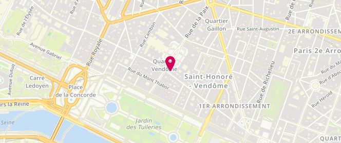 Plan de Isabel Marant, 354 Rue Saint-Honoré, 75001 Paris