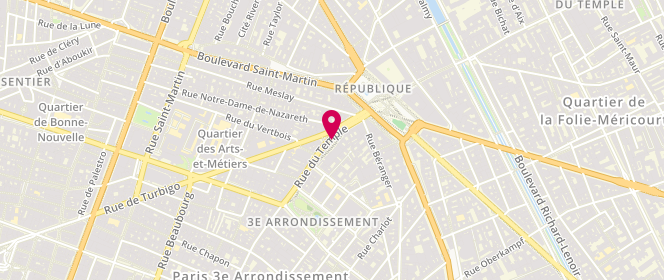 Plan de Du Pareil au Même, 170 Rue du Temple, 75003 Paris
