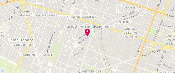 Plan de Jonas et Cie, 19 Rue d'Aboukir, 75002 Paris