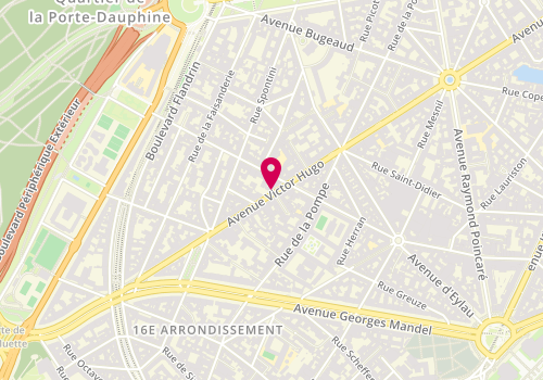 Plan de Tartine et Chocolat, 152 avenue Victor Hugo, 75016 Paris