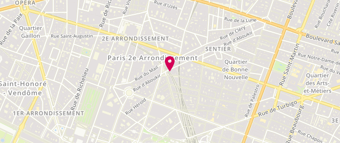 Plan de Florence de semonville, 28 Rue d'Aboukir, 75002 Paris