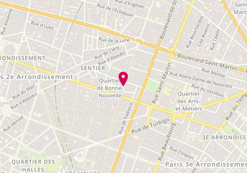 Plan de Natacha, 225 Rue Saint Denis, 75002 Paris