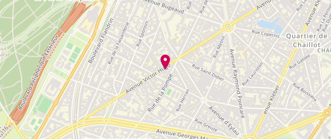 Plan de Bobine, 141 avenue Victor Hugo, 75116 Paris