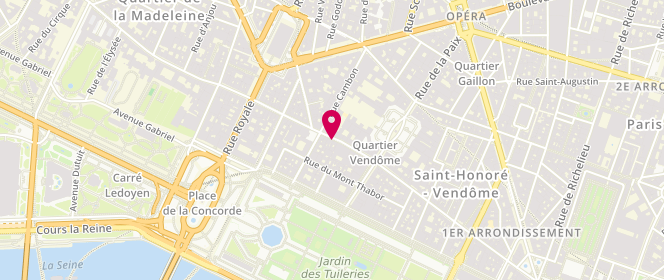 Plan de Moschino, 255 Rue Saint-Honoré, 75001 Paris