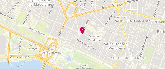 Plan de Herno, 259 Rue Saint-Honoré, 75001 Paris