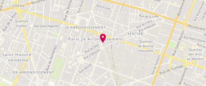 Plan de L'Erebus, 104 Rue Montmartre, 75002 Paris