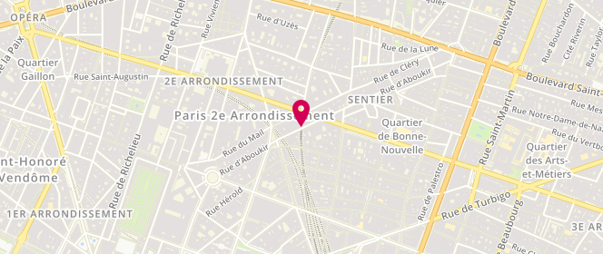 Plan de Hast Paris, 47 Rue Aboukir, 75002 Paris
