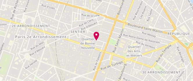 Plan de D'Antin Mode, 231 Rue Saint Denis, 75002 Paris