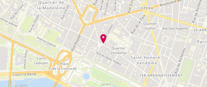 Plan de Burberry, 376-378 Rue Saint-Honoré, 75001 Paris
