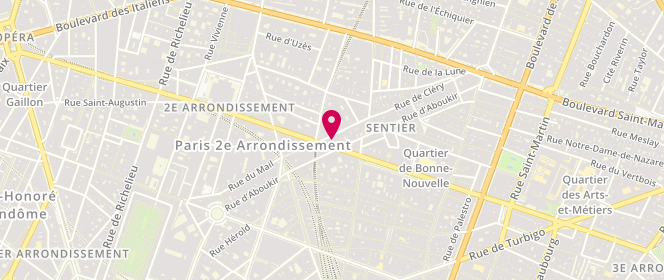 Plan de Central Way, 112 Rue Réaumur, 75002 Paris