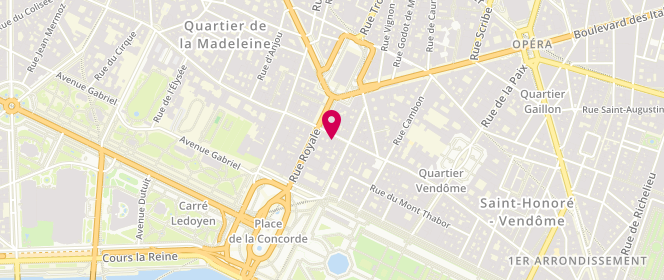 Plan de Michael Kors, 279 Rue Saint-Honoré, 75008 Paris