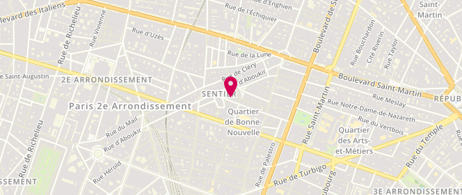 Plan de Charlest Paris - Ceinturion, 40 Rue du Caire, 75002 Paris
