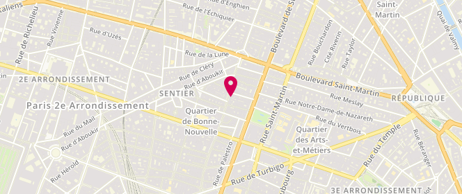 Plan de Lys Fashion, 220 Rue Saint Denis, 75002 Paris