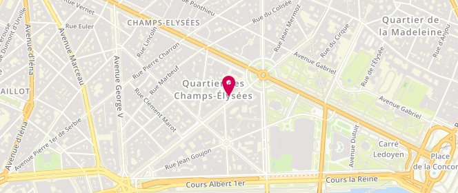 Plan de Celine, 53 Avenue Montaigne, 75008 Paris