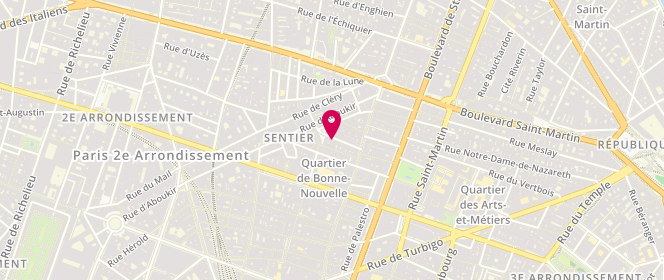Plan de Debocalins, 11 Rue d'Alexandrie, 75002 Paris