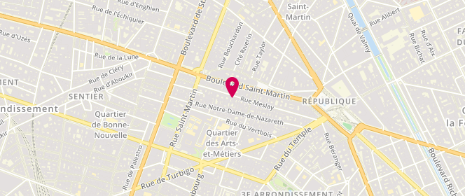 Plan de Center 51, 51 Rue Meslay, 75003 Paris