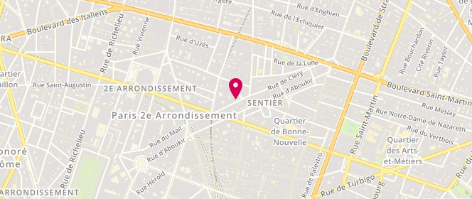 Plan de Leo & Ugo, 25 Rue de Cléry, 75002 Paris