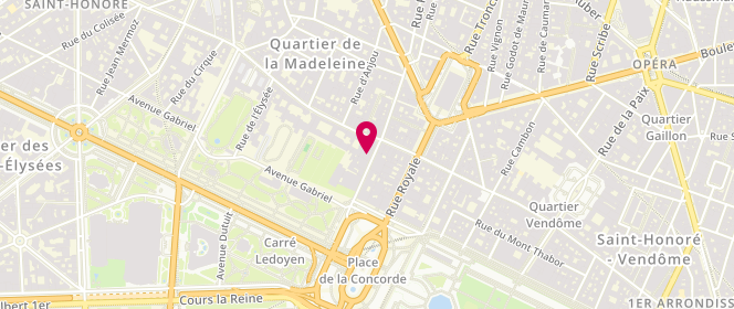 Plan de Daniela In Love, 15 Rue Boissy d'Anglas, 75008 Paris