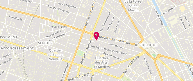Plan de Aristote 94, 65 Rue Meslay, 75003 Paris