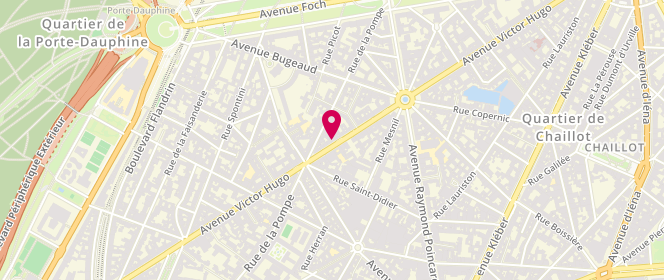 Plan de Ikks, 110 avenue Victor Hugo, 75016 Paris